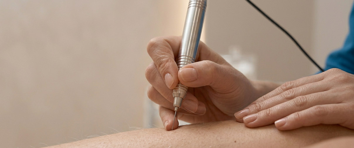 Epilazione dei peli bianchi del corpo con termolisi a Sainte-Maxime