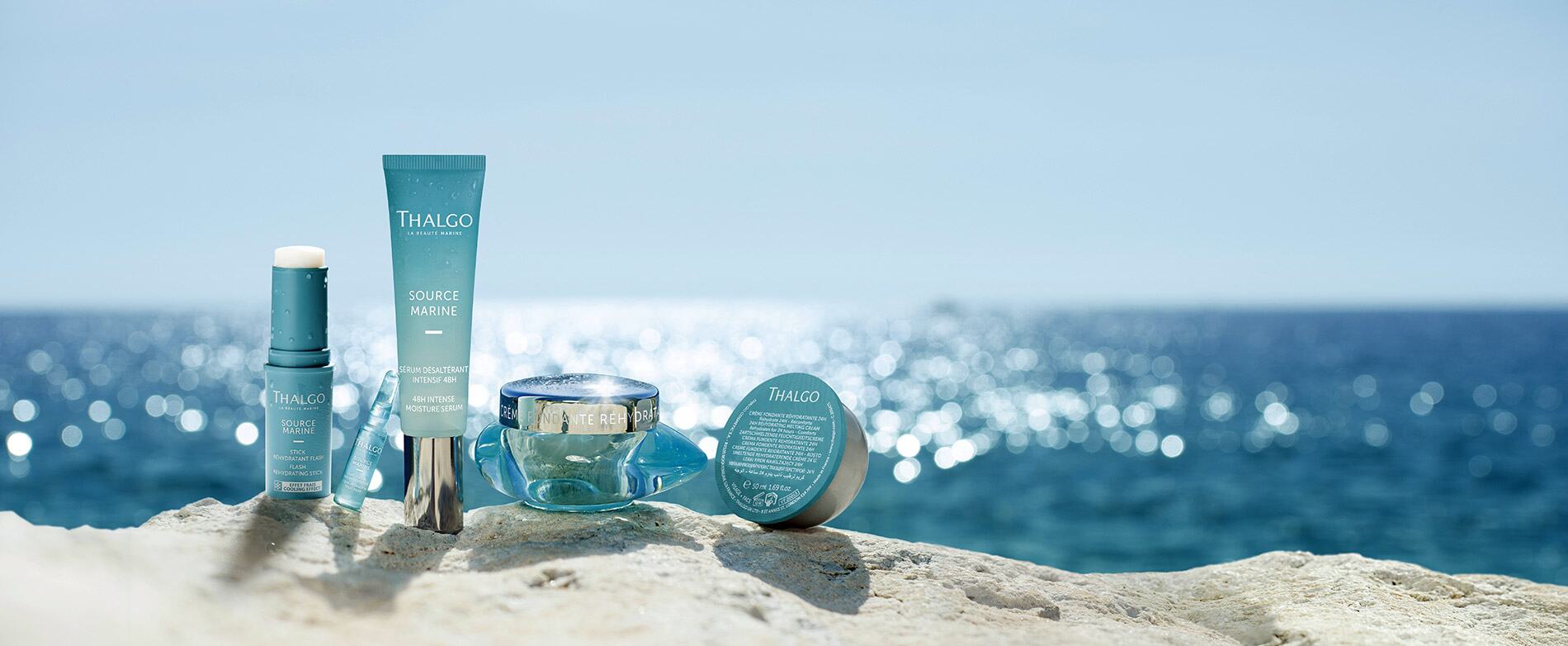 Thalgo Source Marine skincare by the sea, Summer's Beauty salon in Sainte-Maxime