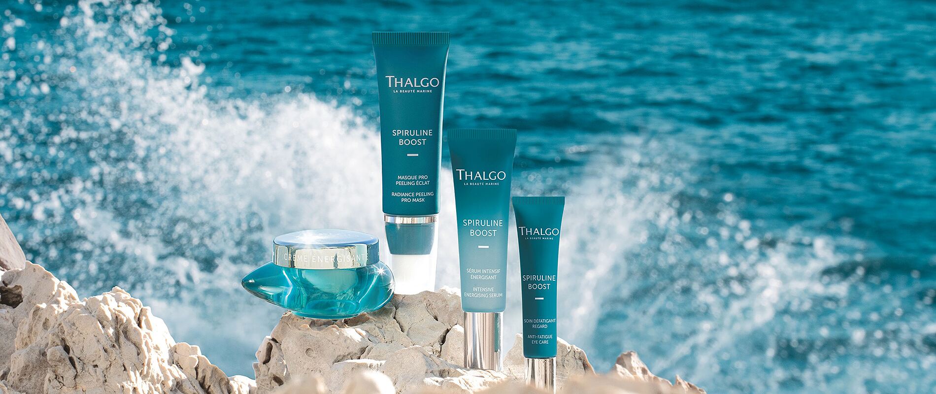 Soins marins Thalgo Spiruline Boost face à la mer, Thalgo Spa à Sainte-Maxime