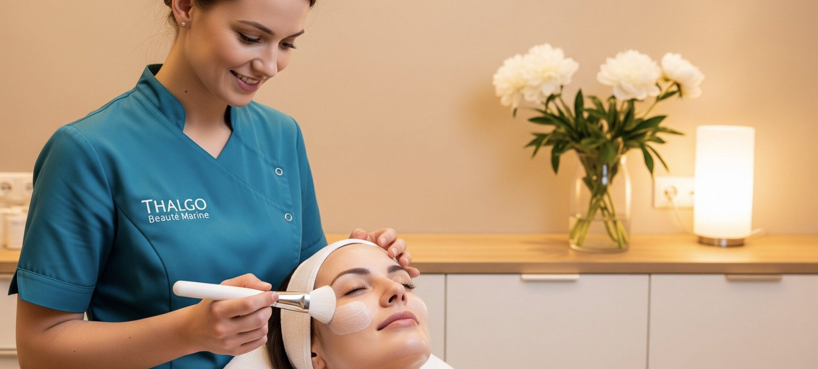 Soin visage Thalgo Spa Sainte Maxime