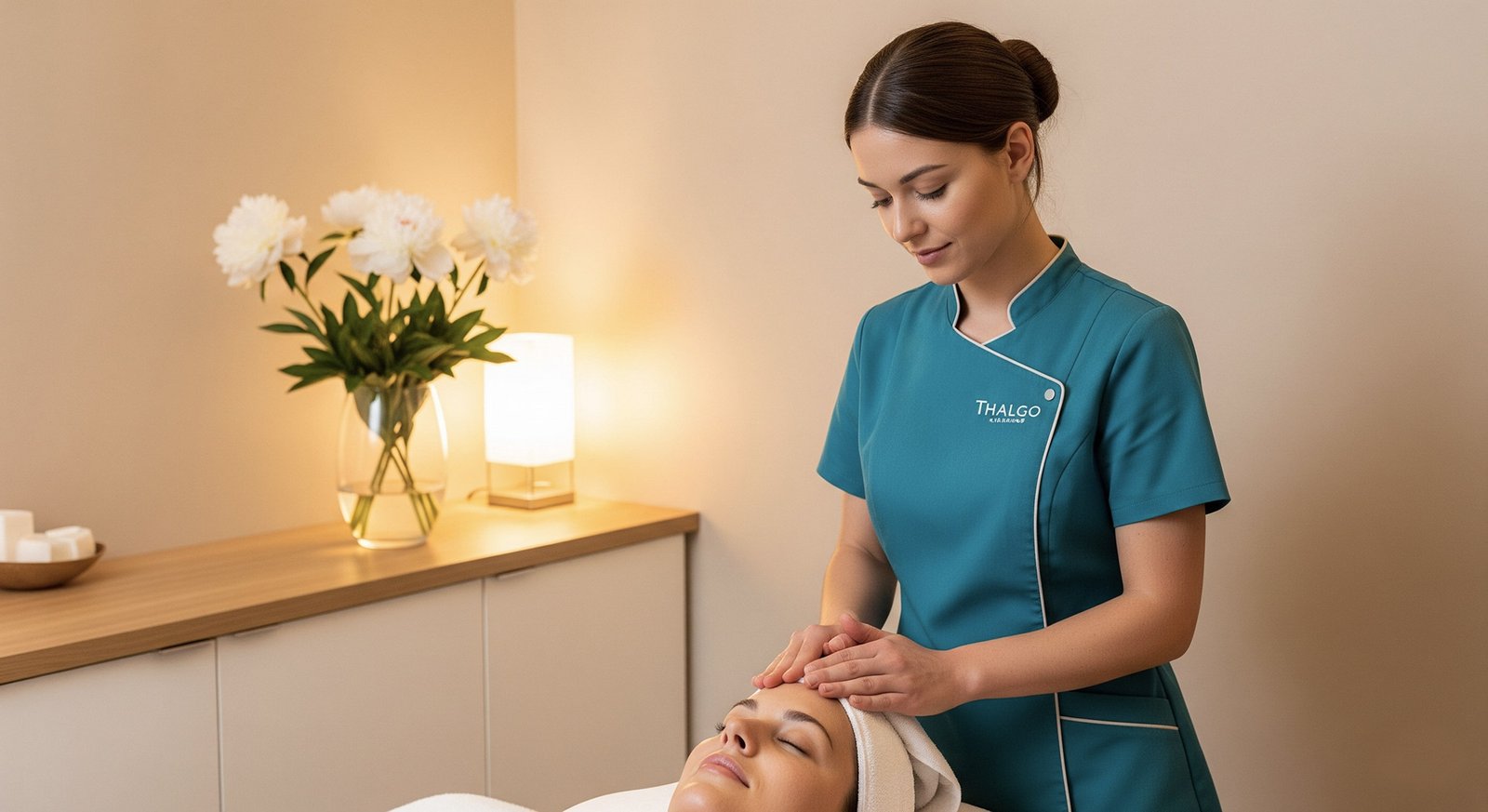 Soin visage Thalgo Spa Sainte Maxime